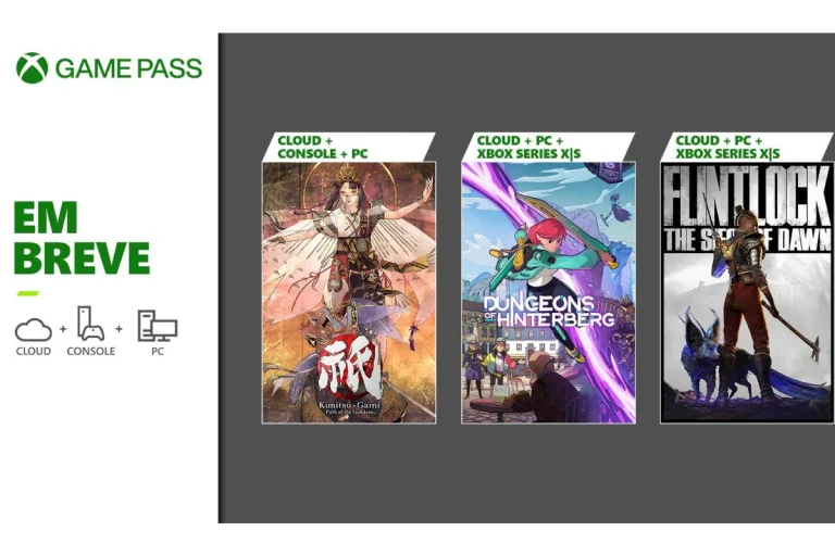 chegando em julho no Xbox game pass